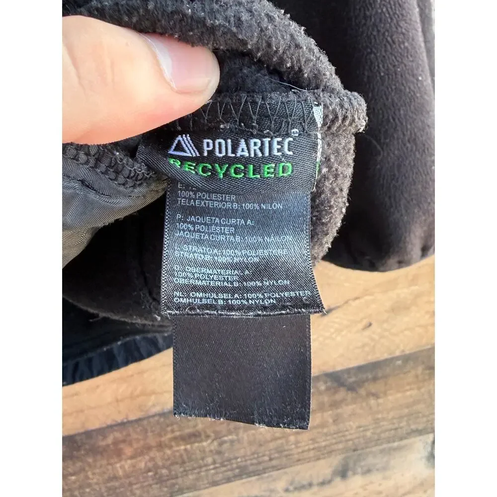 The North Face Men's Denali Fleece Jacket - Hooded - Black - Size XL